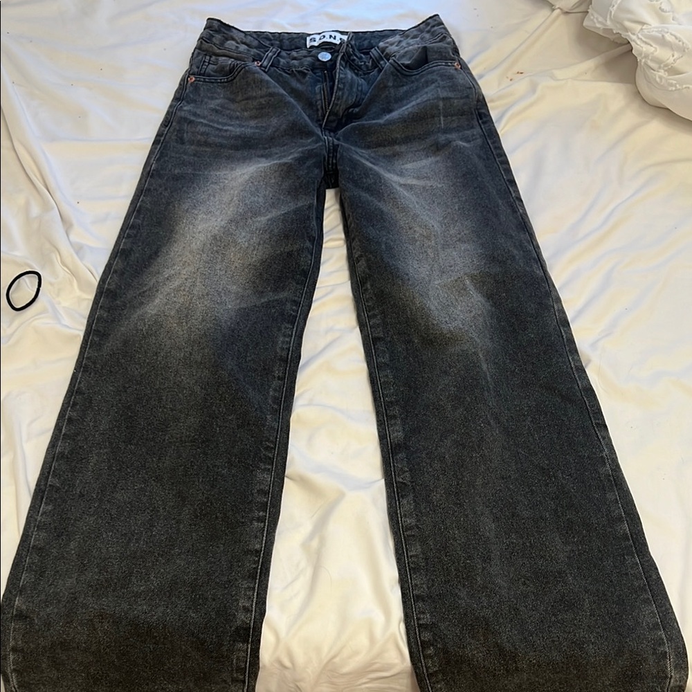 Stylish Black Denim Jeans